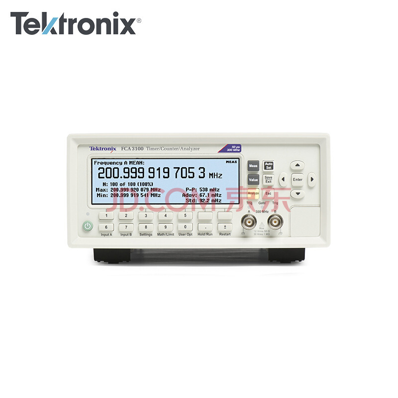 Tektronix泰克FCA3000计时器 频率计 分析仪300MHz 100ps FCA3120
