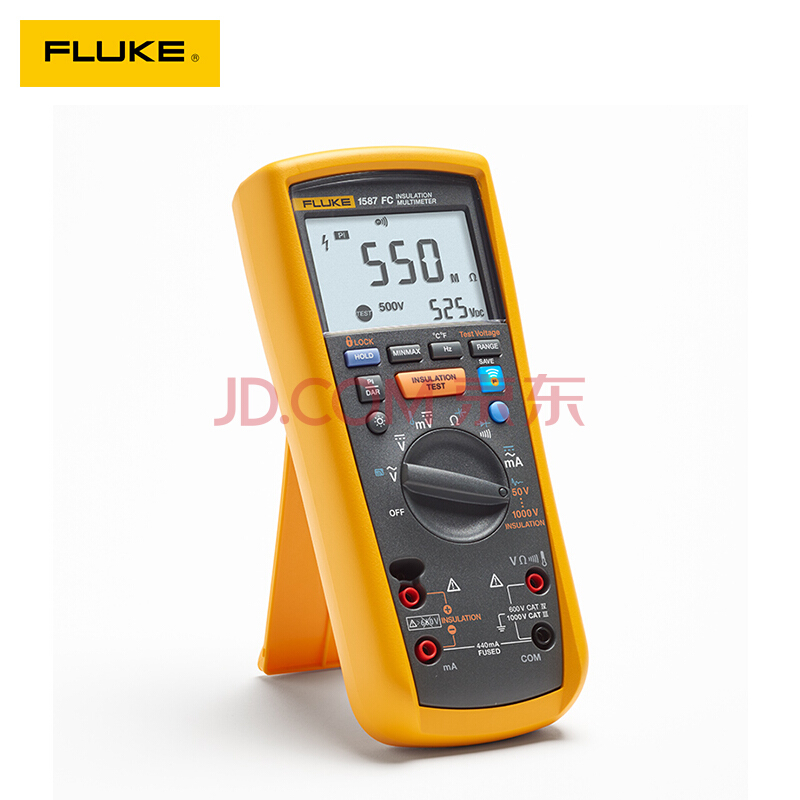 Fluke福禄克F1587FC绝缘电阻测试仪 万用表 仪器仪表 TL75测试线