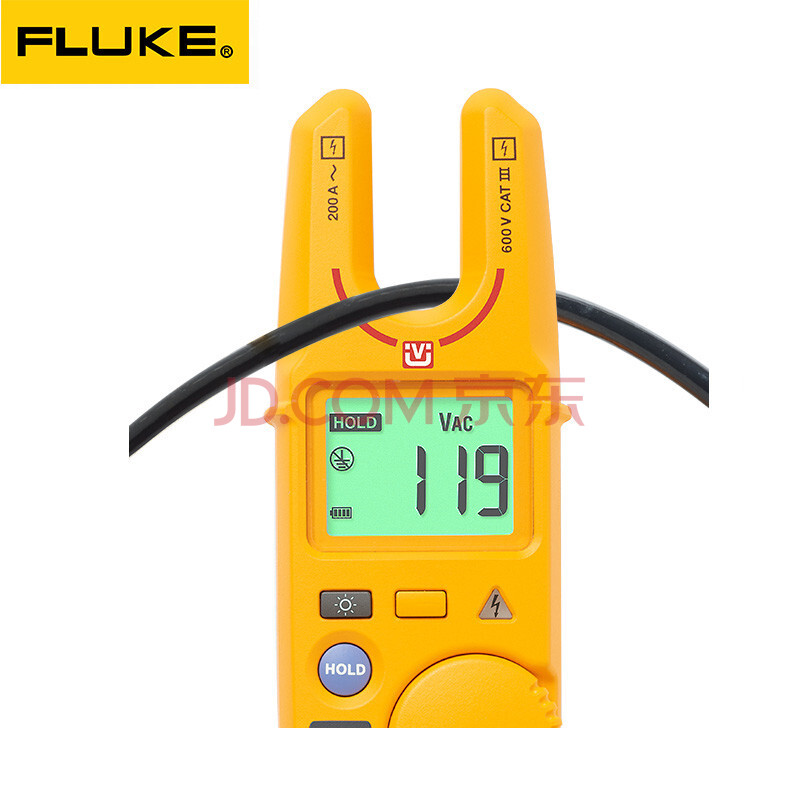 FLUKE福禄克T6-600/T6-1000 非接触式电压钳表 开口电流钳形表（免费试用） T6-600/CN