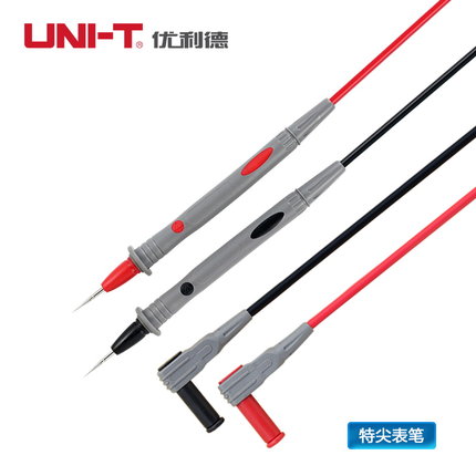 原装优利德 UTL27万用表表笔线 特尖表笔 笔尖带螺纹M4(原UTL23）