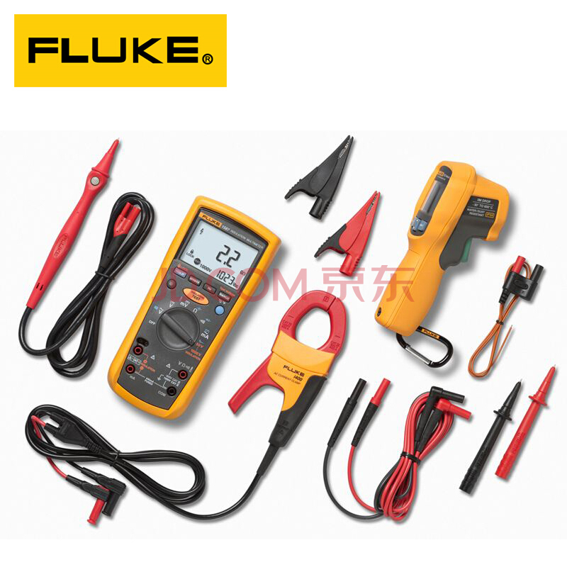 FLUKE福禄克F1577C数字绝缘电阻测试仪 兆欧表 600mV