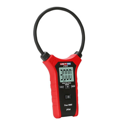 工业品优利德柔性大线圈钳表UT281系列数显大电流钳形万用表