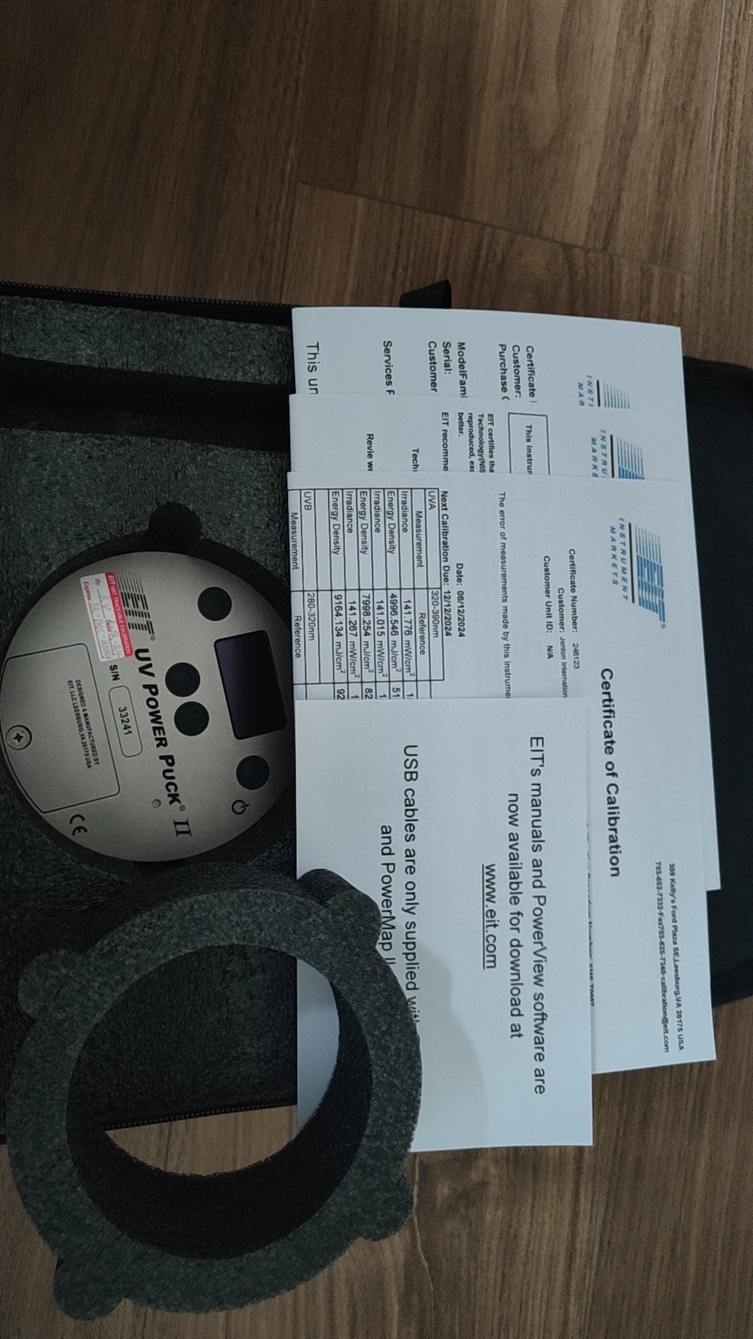 UVPOWER PUCK II能量计 美国EIT