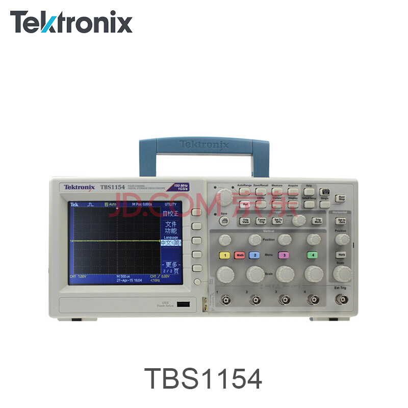 【免邮】Tektronix 泰克示波器TBS1104 100M数字示波器TBS1102 TPP0101（标配探头10x）