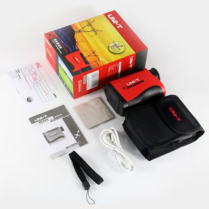 优利德LR1000米手持激光测距仪600米激光测距望远镜户外测高仪