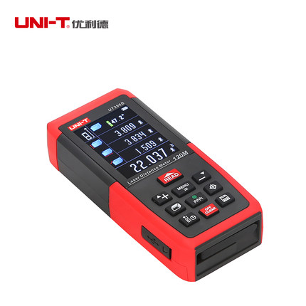 优利德UT396A/B激光测距仪高精度红外线测量仪80/120米彩屏摄像头