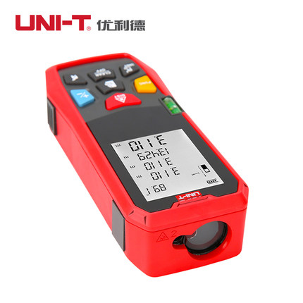 优利德激光测距仪高精度红外线测距仪量房仪测量手持充电式电子尺