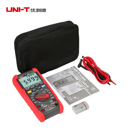 工业品优利德UT195DS数字高精度万用表数显式防烧多用表