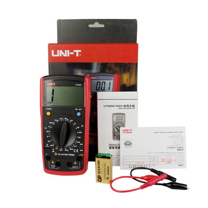 UNI-T优利德UT601/UT602/UT603数字电感电容表 电镀电容表电阻表
