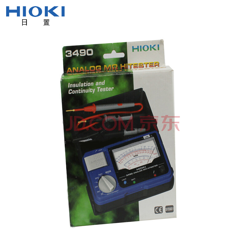 HIOKI日置3490 模拟兆欧表 仪器仪表RM3544 L9787