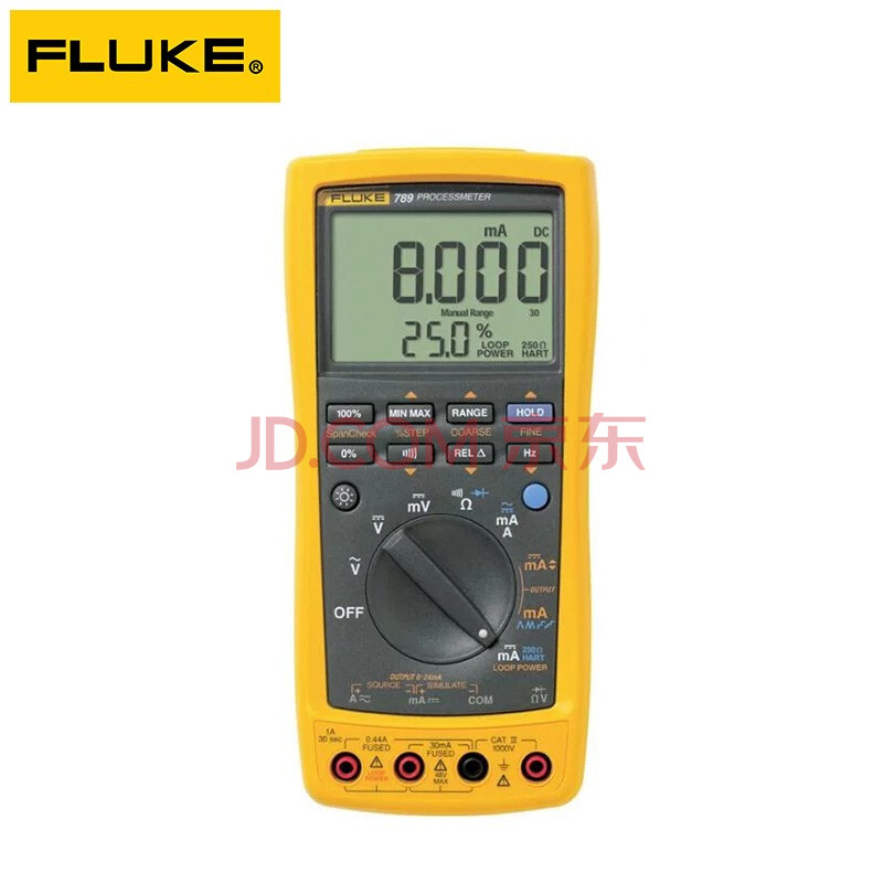 福禄克Fluke787/789 过程万用表 回路校检仪 精度多用表 F787 F789 F789