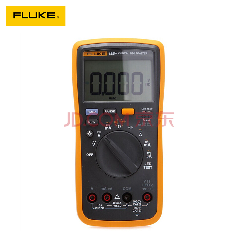 FLUKE福禄克15B+ 17B+数字万用表福禄克18B+经济型数字万用表LCD质保3年保修 FLUKE DMM11A保险管