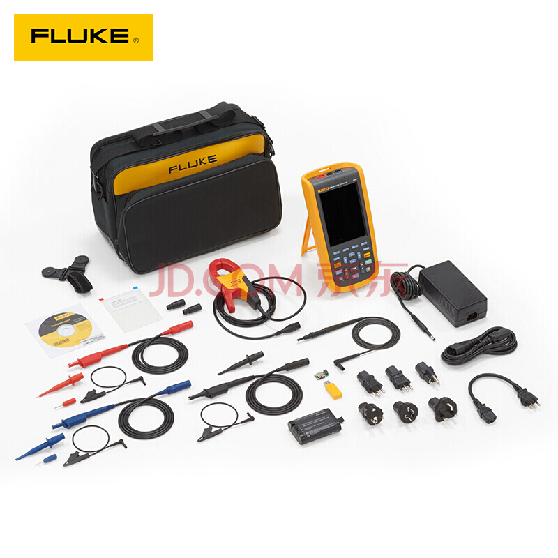Fluke福禄克f123B f124B f125B工业手持示波器 测量工具福禄克43B F123B/S