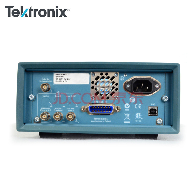 Tektronix泰克FCA3000计时器 频率计 分析仪300MHz 100ps FCA3120