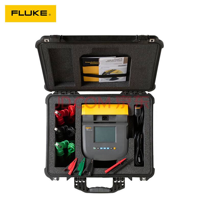 FLUKE福禄克F1555 F1550C数字式绝缘电阻测试仪 电压达5000V F1550C 5000V
