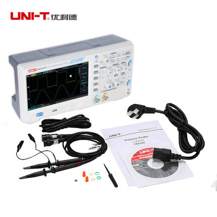 优利德UPO2202CS双通道数字荧光示波器200M带宽数字存储示波器