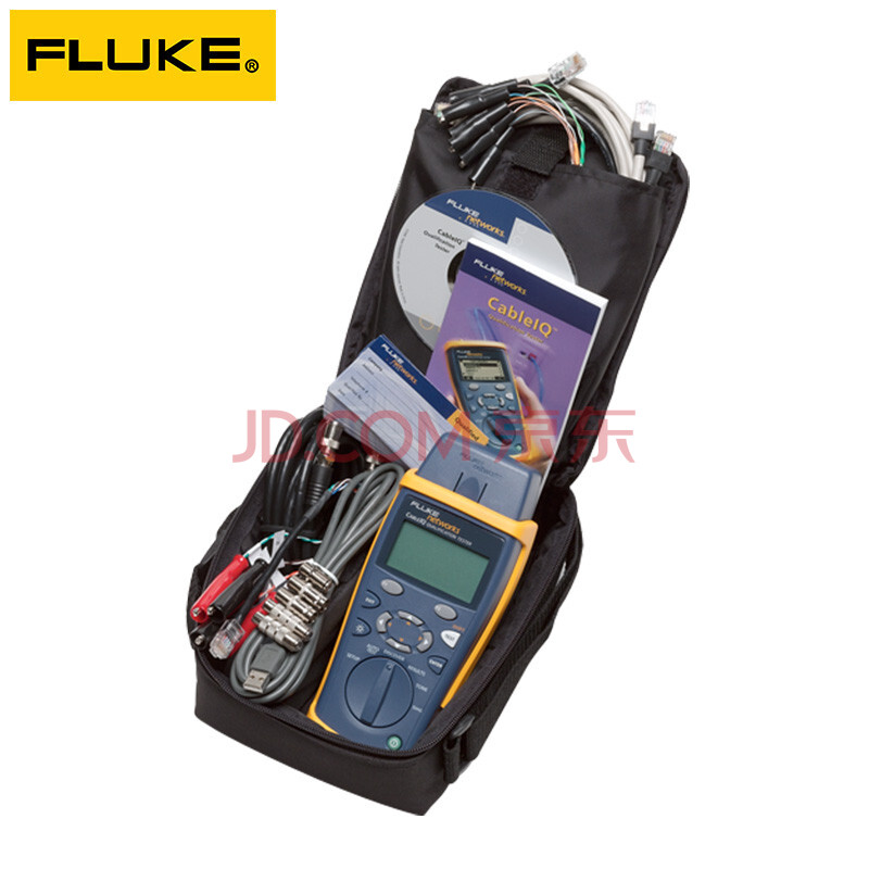 FLUKE福禄克CIQ-100电缆鉴定测试仪 网络测试仪 可生成报告 CIQ-KIT（套装）
