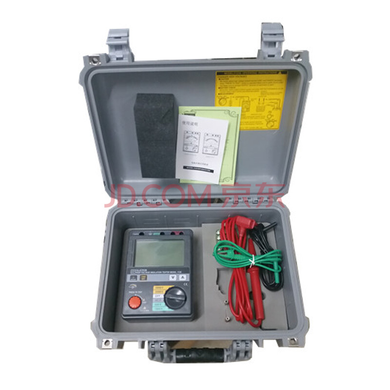 S3125U SLETEK共立 高压兆欧表 5000V 绝缘电阻测试仪 摇表 数字显示 S3125U