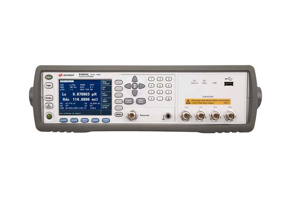 E4980AL 精密 LCR 表，20 Hz 至 300 kHz/500 kHz/1 MHz