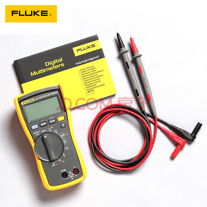 福禄克(Fluke)12E+数字万用表F115 116C 117C 万用表真有效值 仪器 FLUKE12E+