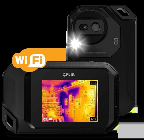 FLIR C3便携式红外热像仪（带WIFI功能）