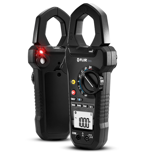 1000 A数字钳形表（内置红外测温仪功能） FLIR CM78