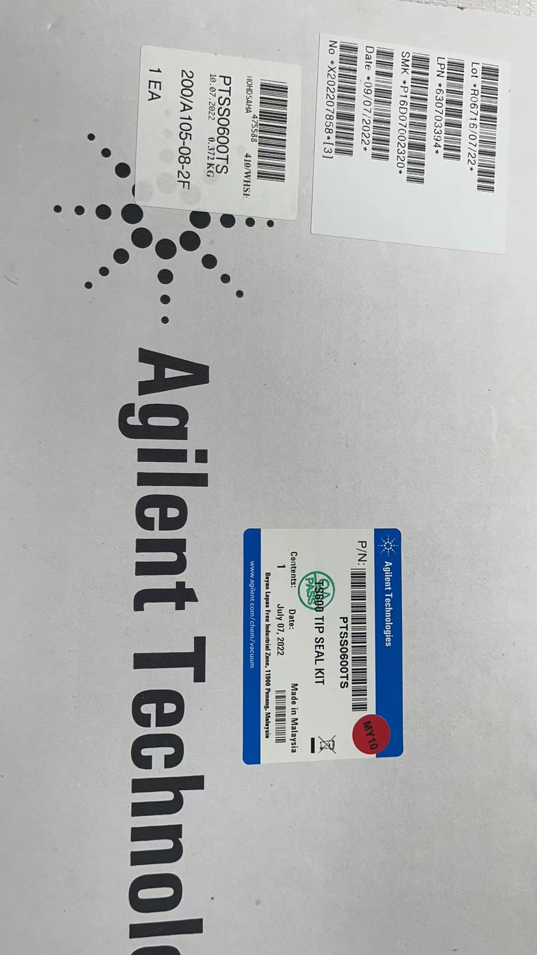 安捷伦密封圈PTSS0600TS