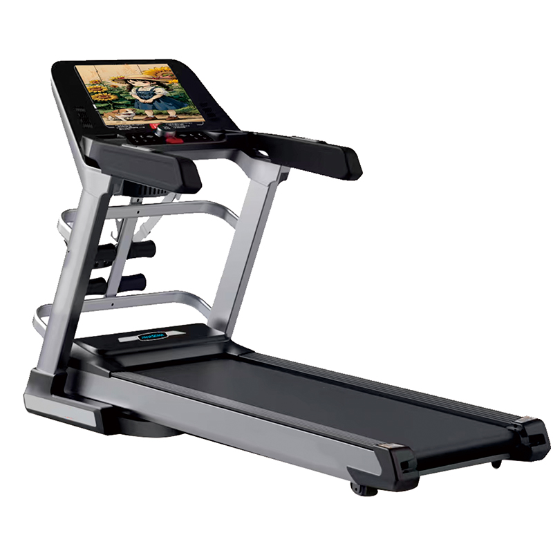 Luxury multi-functional multimedia electric treadmill 1313D
