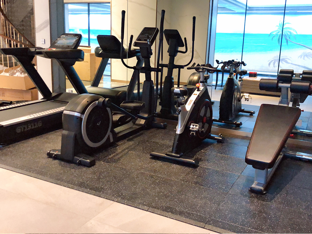 Gym facilities for villas in Guangzhou