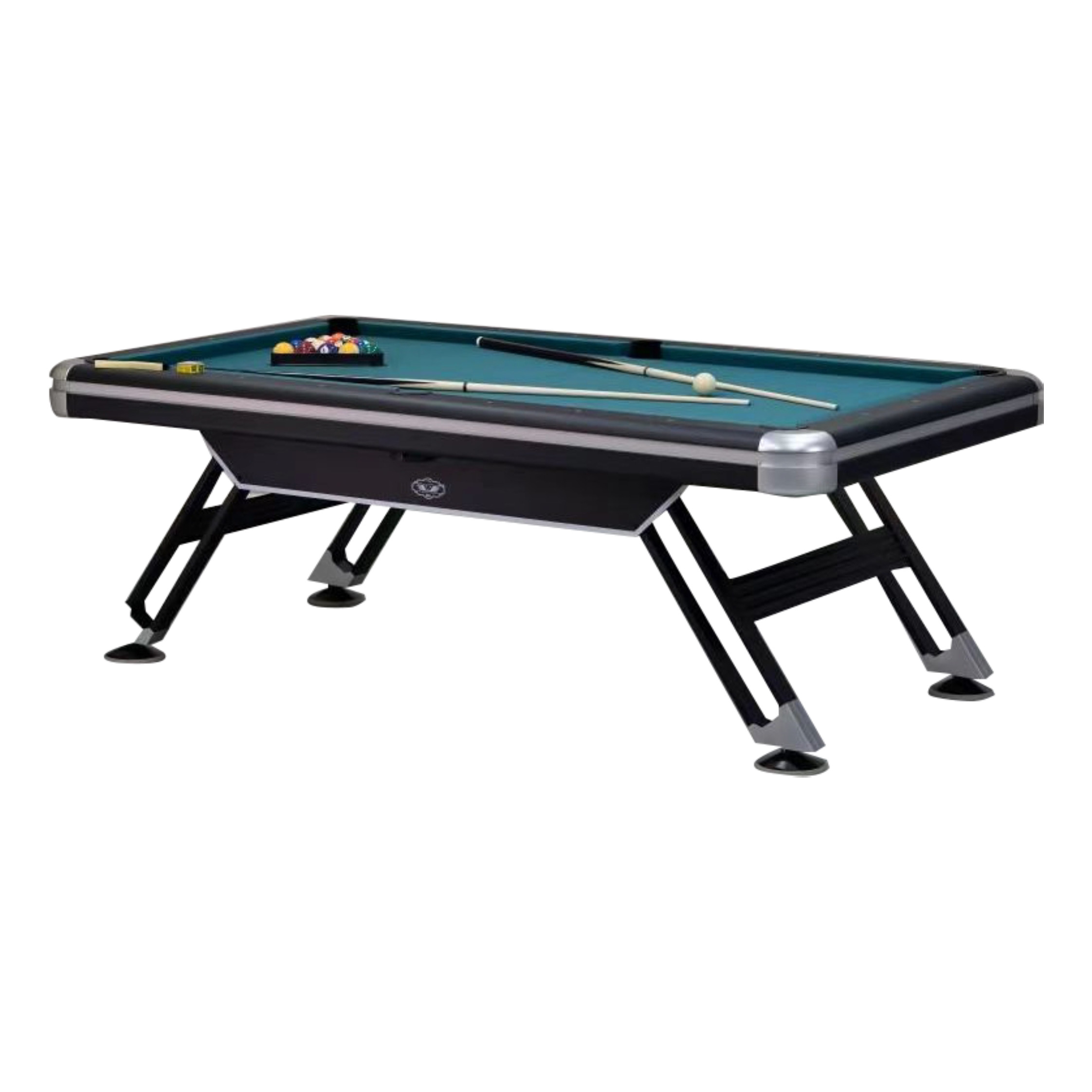 7ft Deluxe pool table with iron legs WP7021