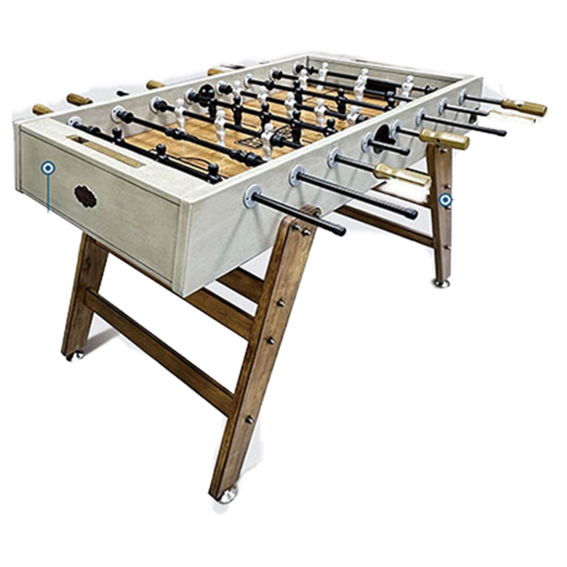 Solid wood painting luxury home football table WF1206