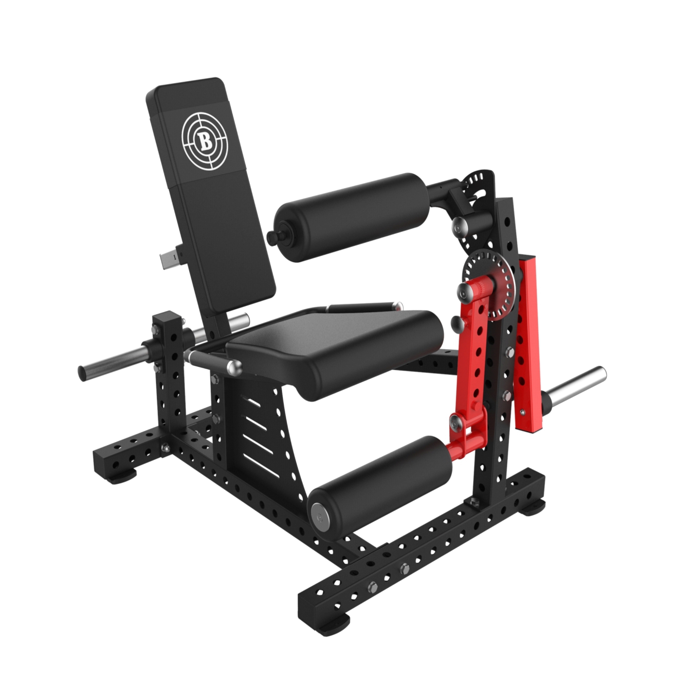 Sitting leg extension and flexion machine K185
