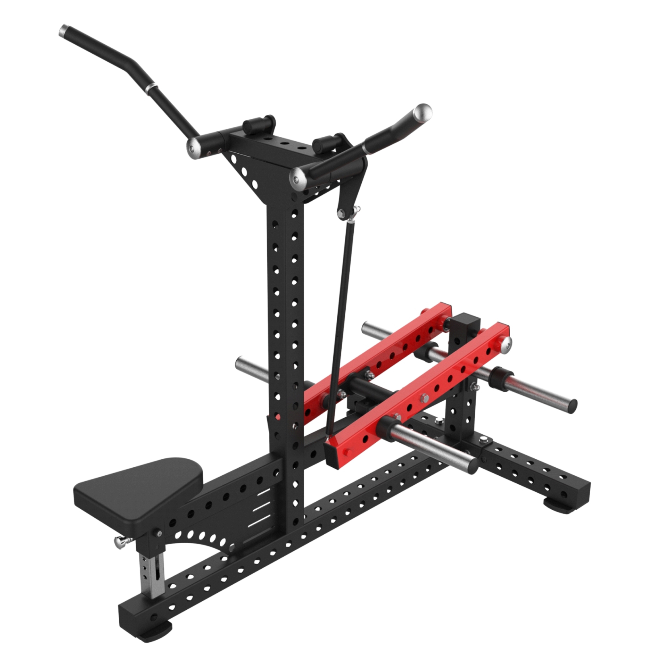 Sitting or standing position with a chest clip K104