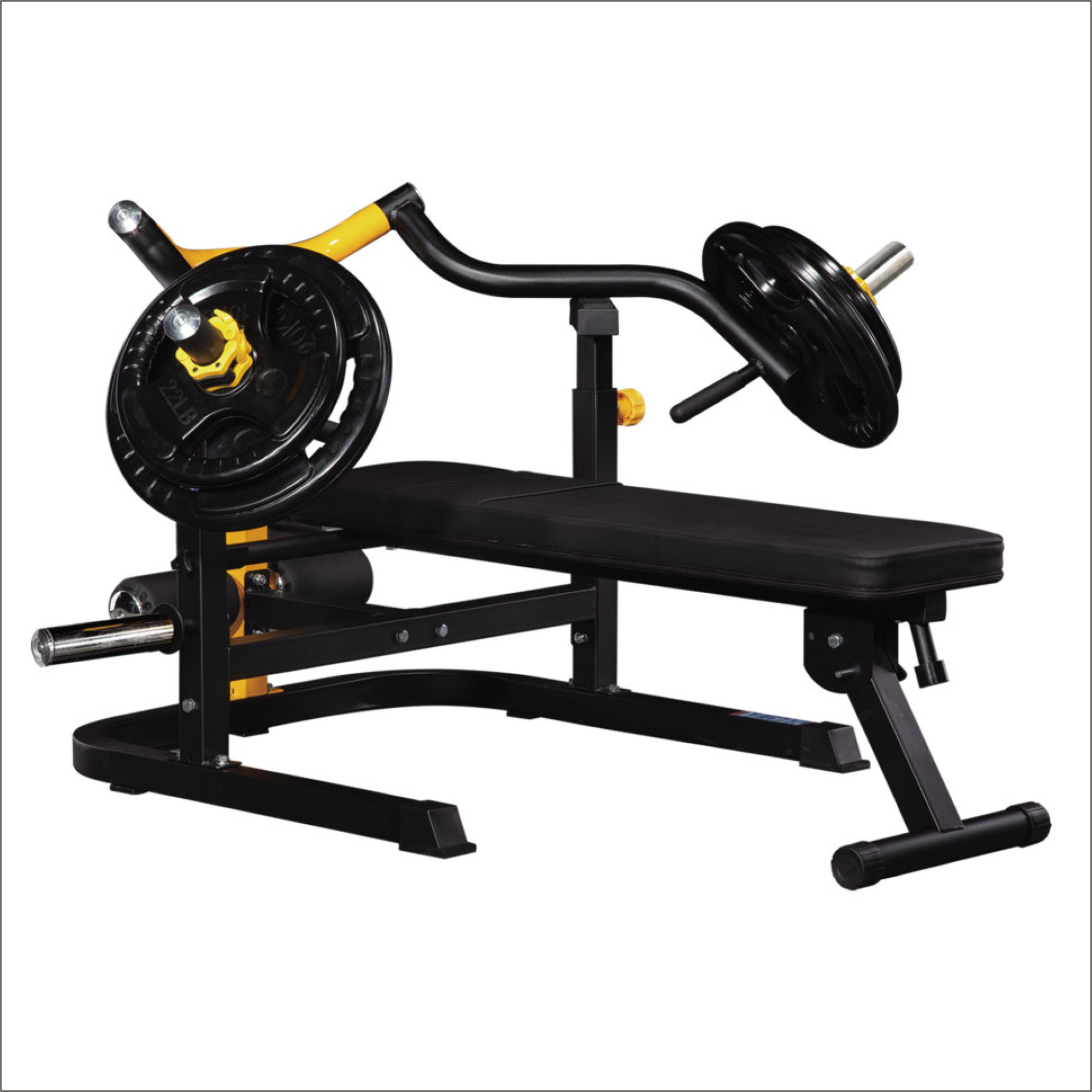 Maintenance-free bench press Trainer 173