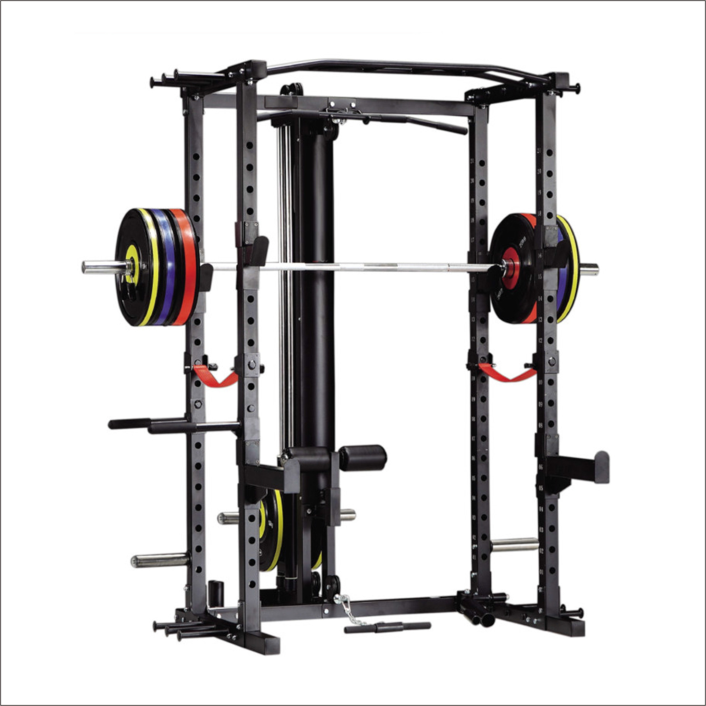 Multi-functional squat rack 3028