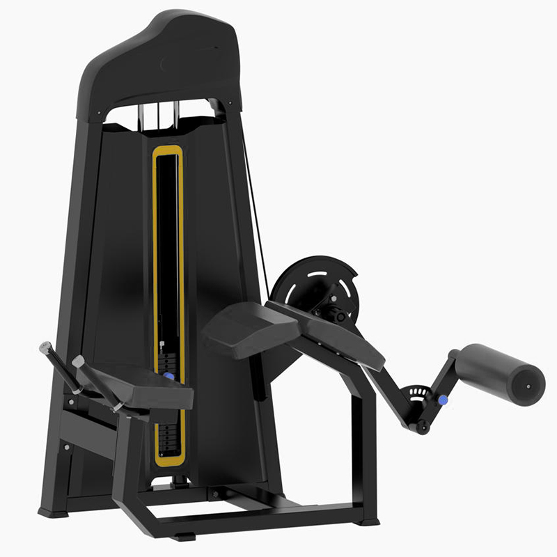 Horizontal leg flexion trainer C028