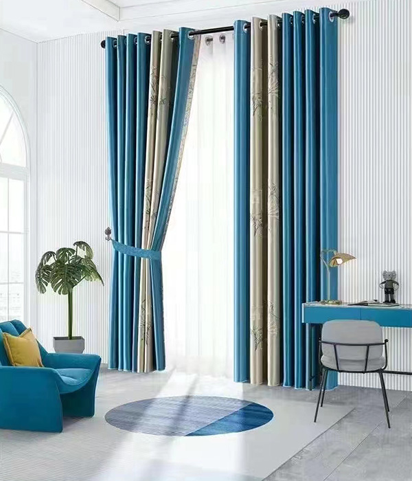 国风竹韵--天蓝色