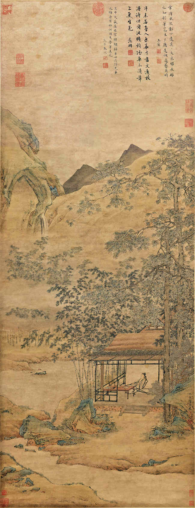 梧竹书堂图