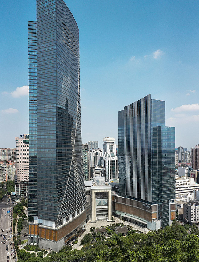 无锡市梁溪区恒隆广场商务办公楼（塔楼二）消防系统分包工程