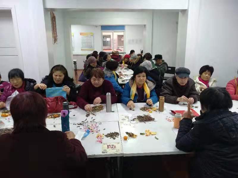 茶话会现场