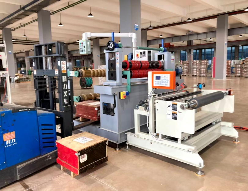 1300mm型软性材料分条机组