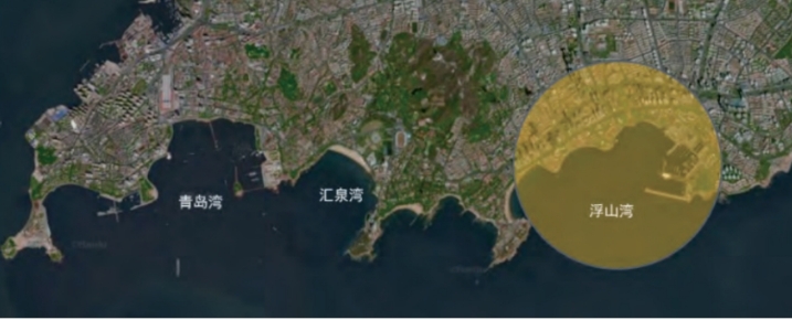 城市滨海界面夜景照明现状研究——以青岛浮山湾为例