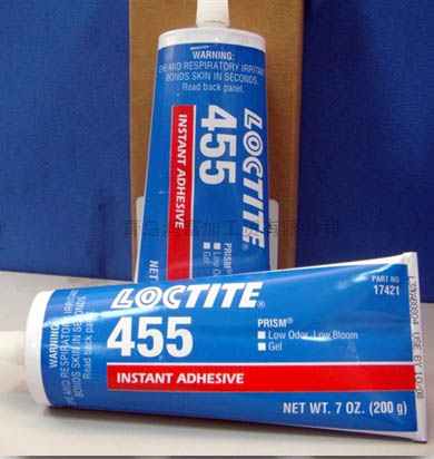 loctite乐泰455瞬干胶，乐泰455胶水低气味/低盛开凝胶