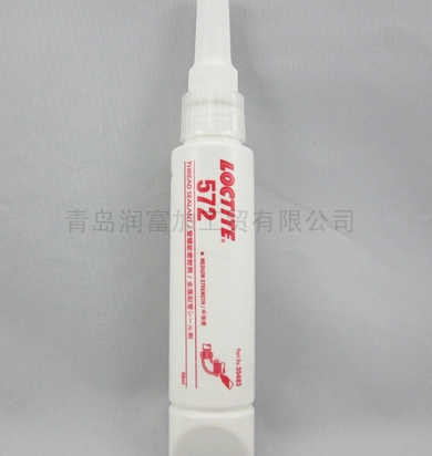 青岛润富加供应 loctite㊣乐泰572胶水 乐泰572密封胶水 管螺纹密封胶水