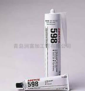 乐泰598胶水 loctite598 平面密封硅橡胶