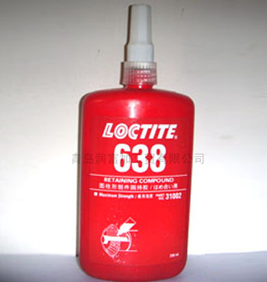 乐泰638胶水 loctite638 648圆柱形固持厌氧胶水