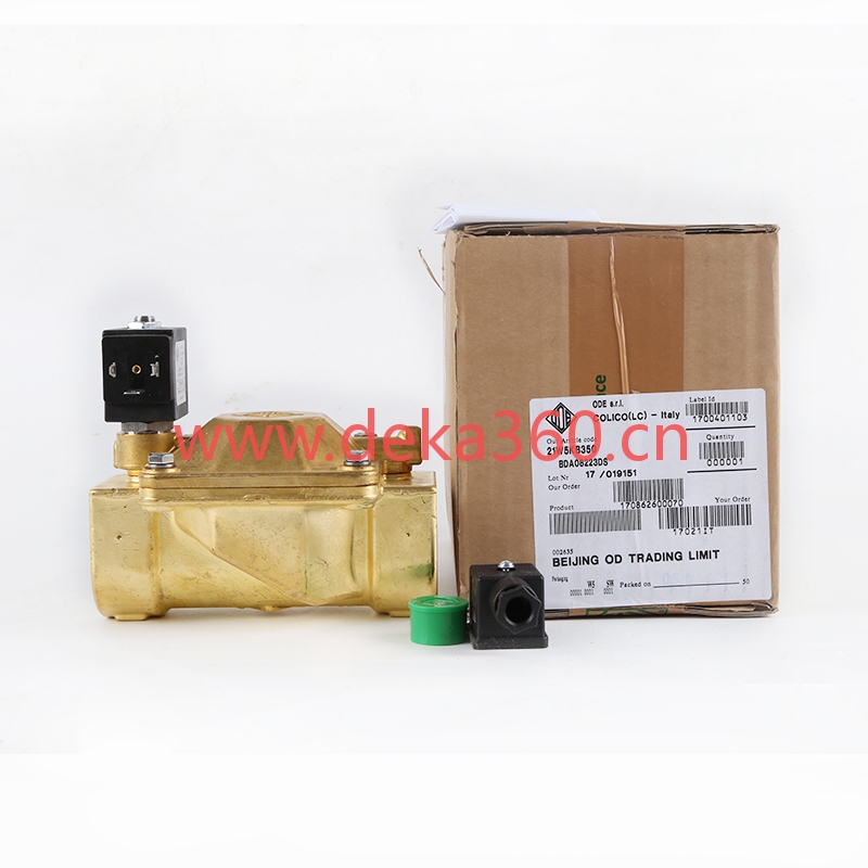 意大利ODE电磁阀21W5KB350 24VDC