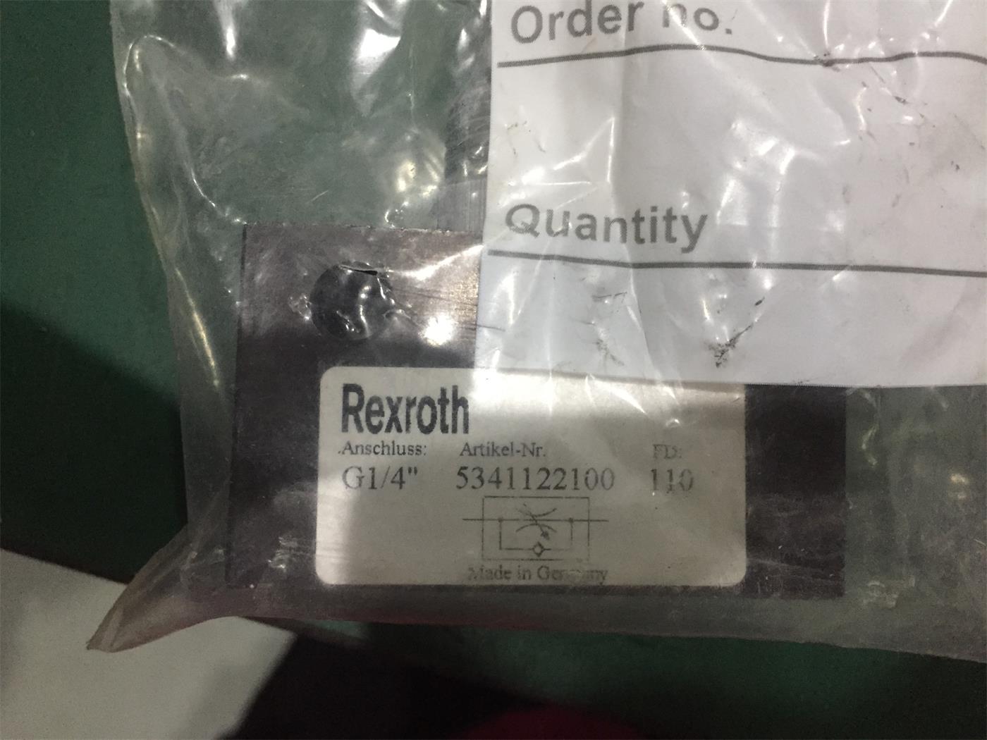 德国BOSCH-REXROTH单向节流阀5341122100