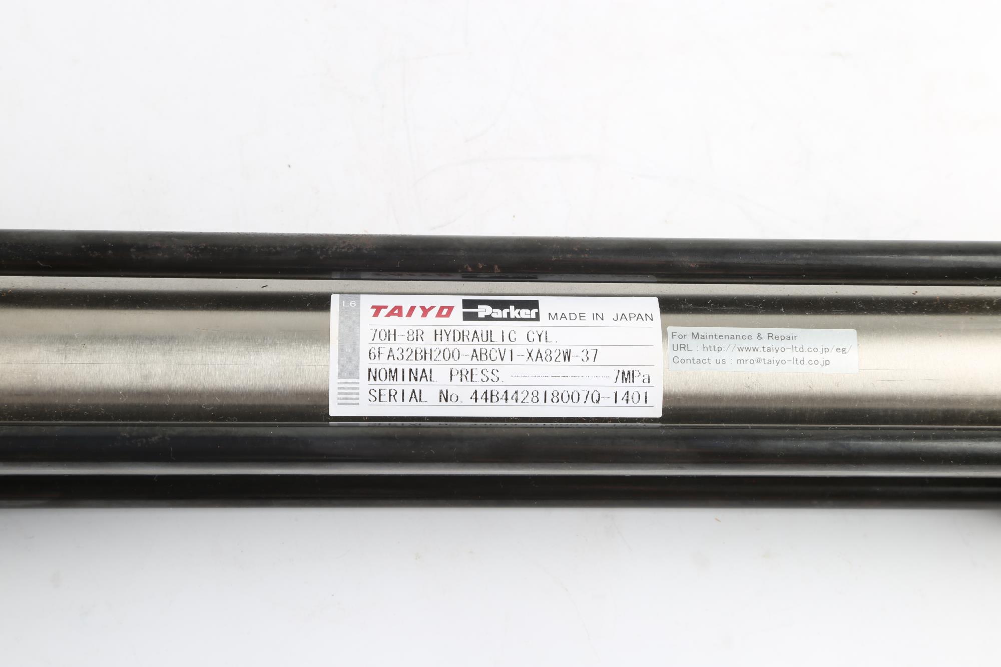 TAIYO油缸70H-8R 6FA32BH200-ABCV1-XA82W-37