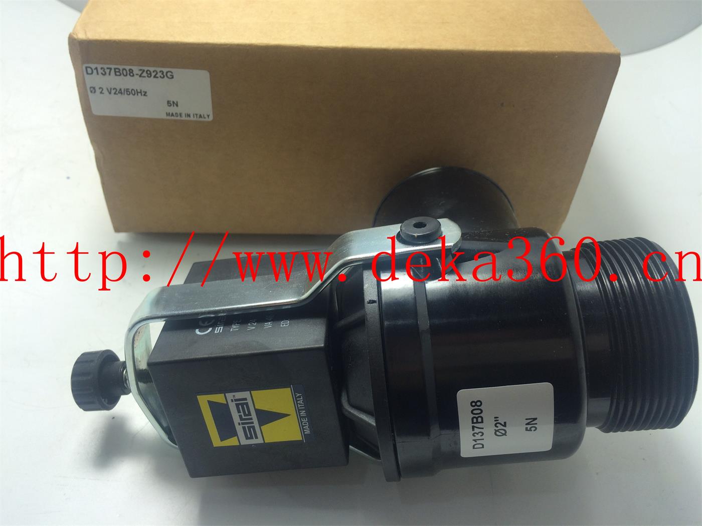 意大利SIRAI电磁阀D137B08-Z923G G2” 24VAC